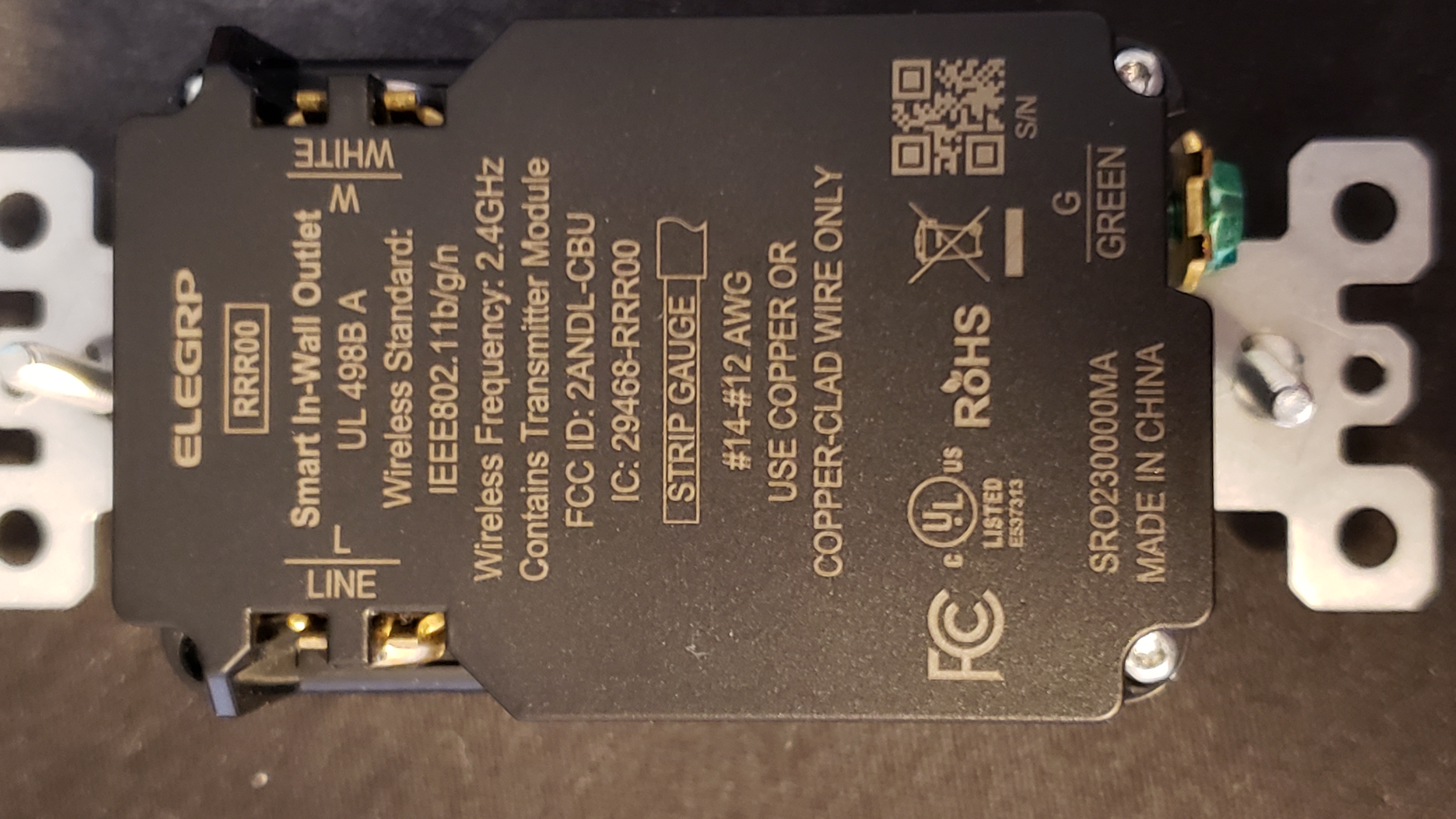 Outlet Rear Outlet Rear